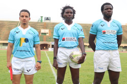 Referees - in the middle Saudah Adiru Burkina Faso vs. Cameroon.jpg