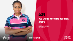 Rugby Africa's Botswanan Unstoppable, Fatma.png