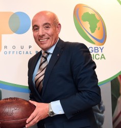 Abdelaziz Bougja, Chairman of World Rugby's African association, Rugby Africa.JPG
